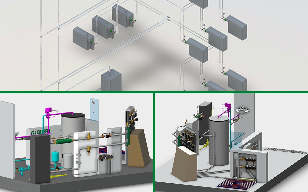 Caleffi BIM Schemes
