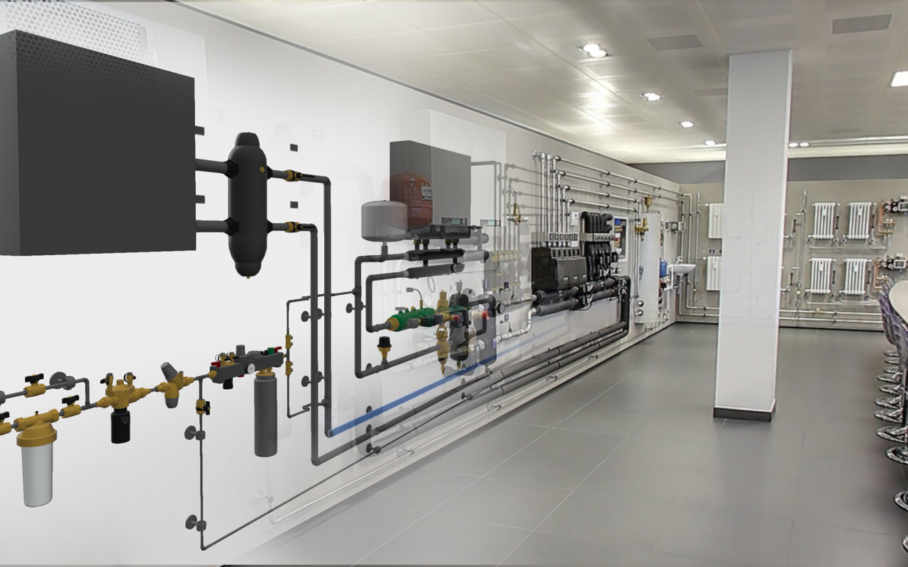 CALEFFI CUBOROSSO in BIM