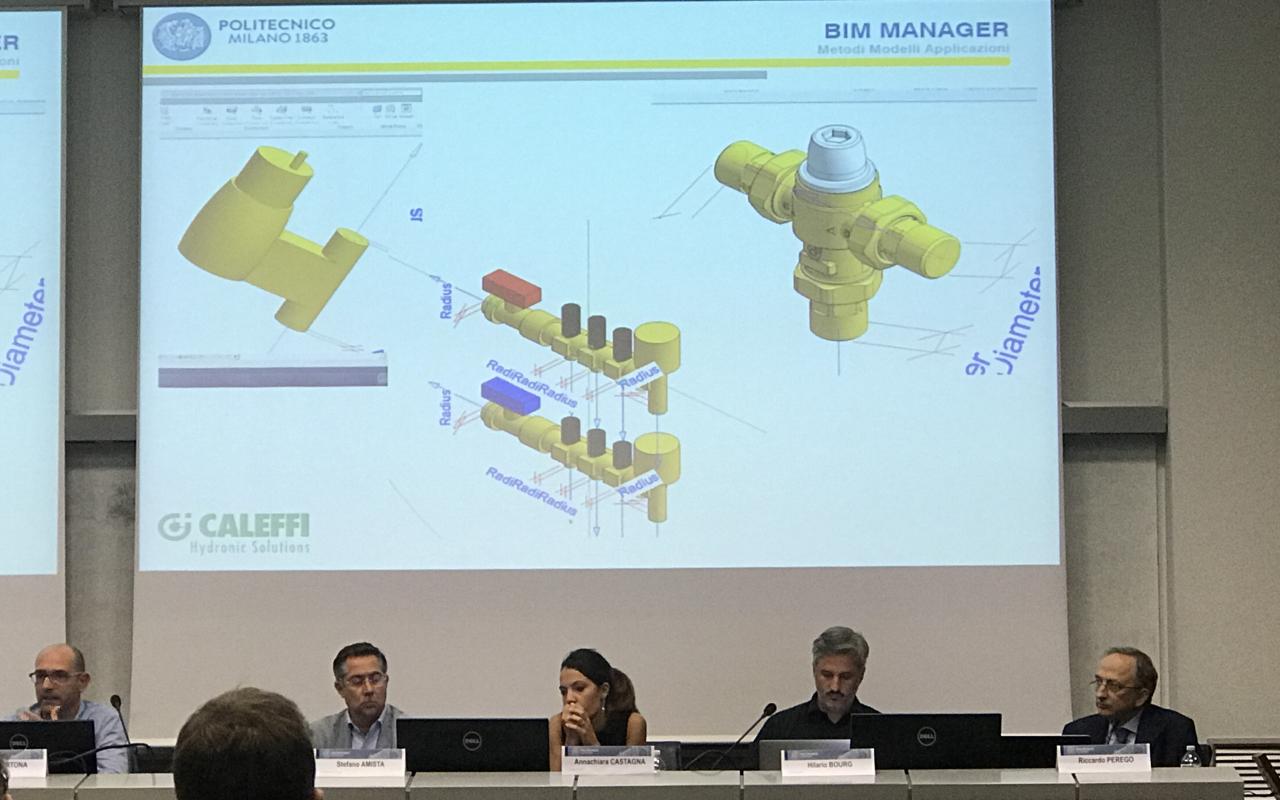 Caleffi e PoliMI - Master BIM Manager 2017