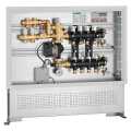 182 - 箱式恒温混合式供暖温度调节温控中心及一二次系统分水器组合